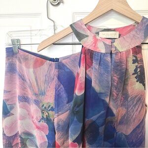 ✧･ﾟdreamy floral two-piece set